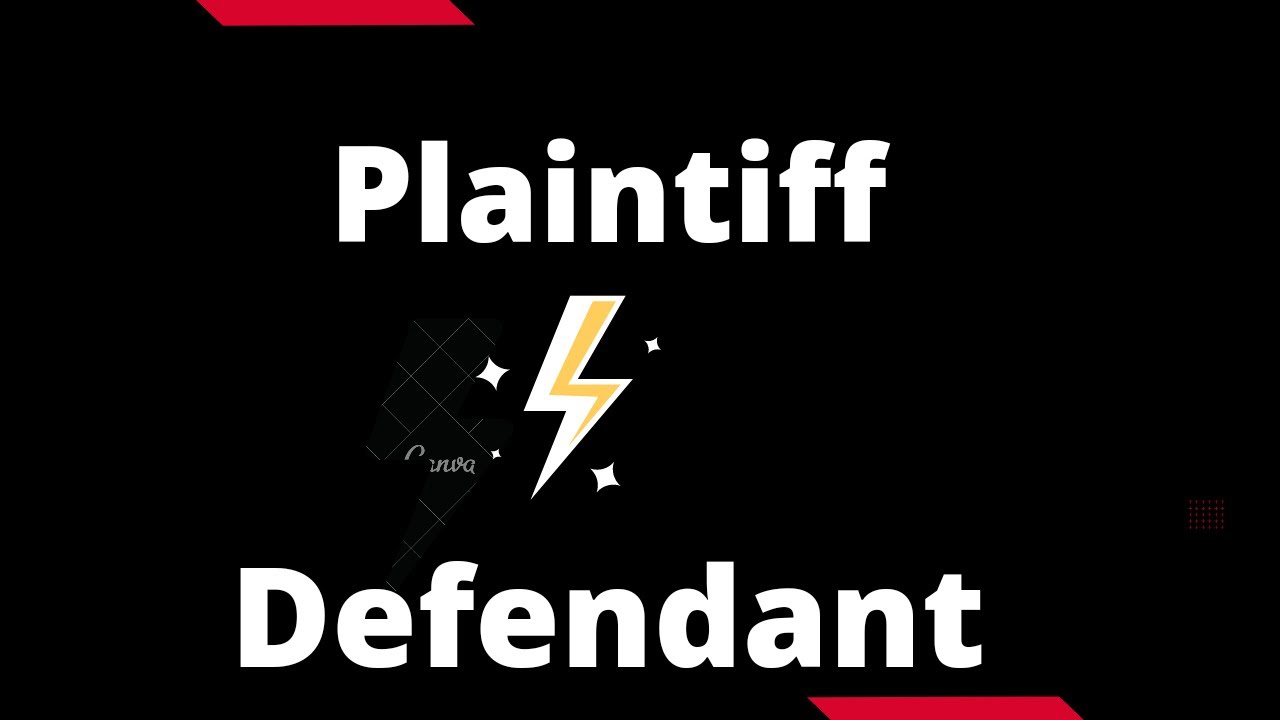 Plaintiff vs.Defendant
