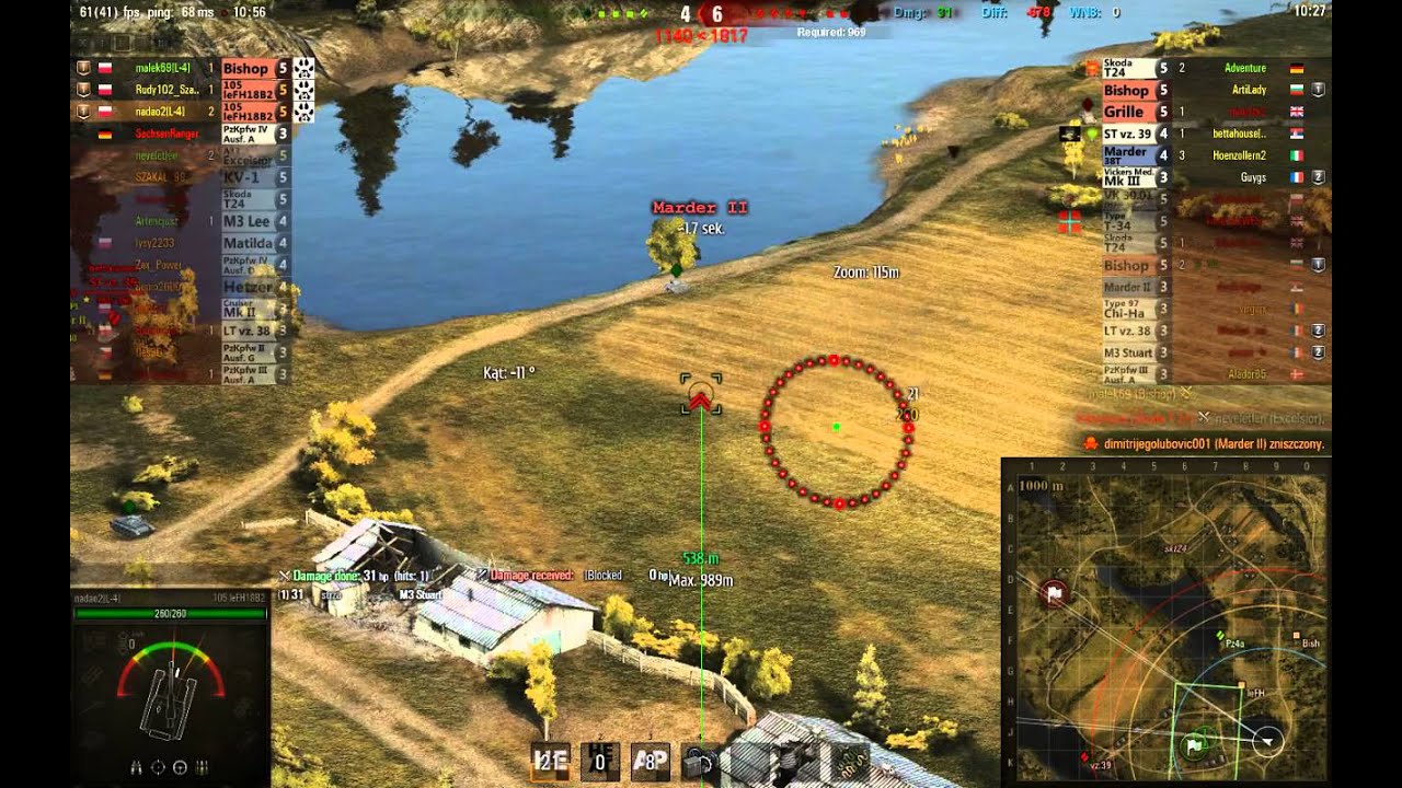 [PL] wot: 105 leFH18B2 105 leFH18B2 [L-4] 7 kills arty