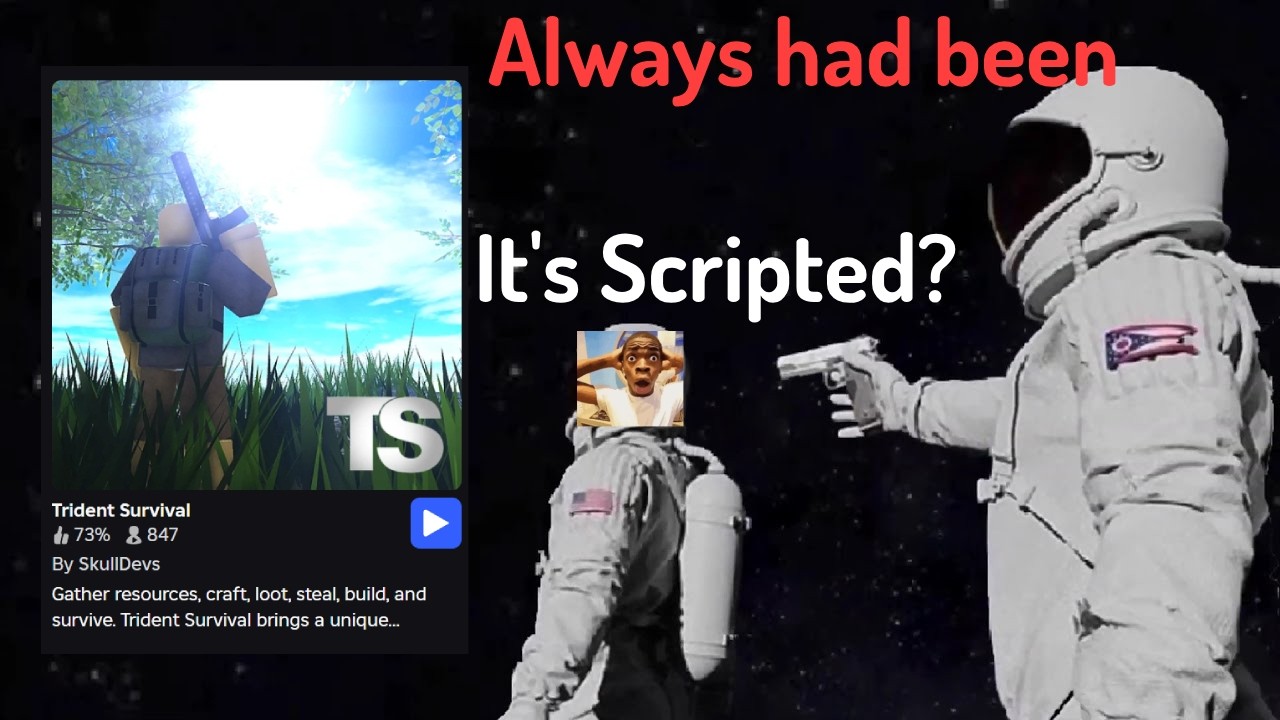 Most SCRIPTED Video EVER | Trident Survival