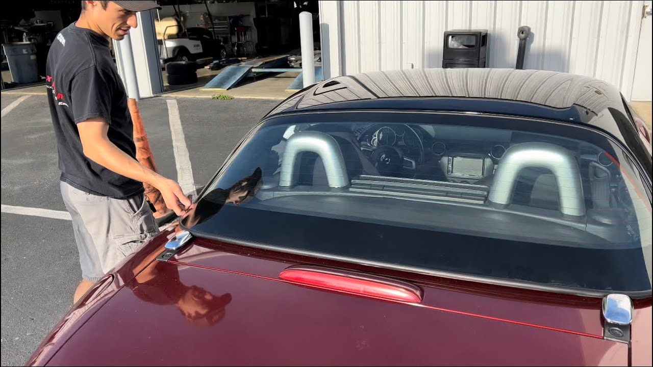 NC miata hard top install, I almost died of how easy this was…