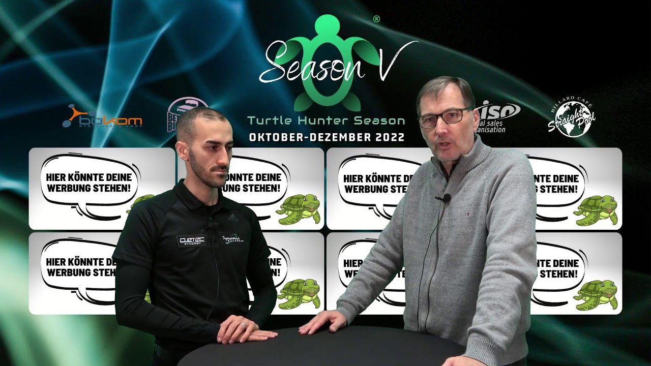Turtle Hunter Season 5 - Ramazan Akdag vs. Holger Vier 8 Ball +9