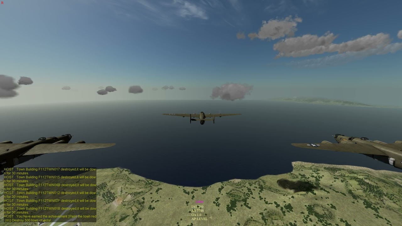Aces High III - B-24 Bombing Mission - Town then City Strategic Target