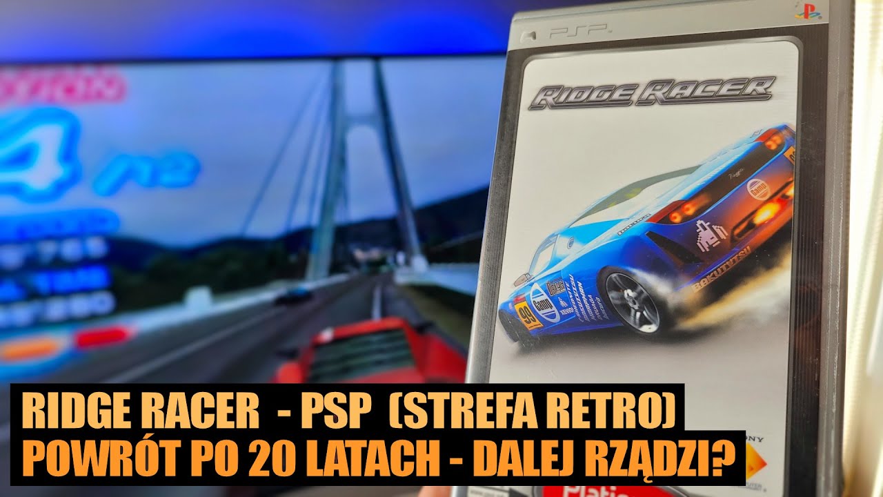 RIDGE RACER PSP (2004) - Strefa Retro - czy najlepsze wyścigi na PSP bronią się po 20 latach?