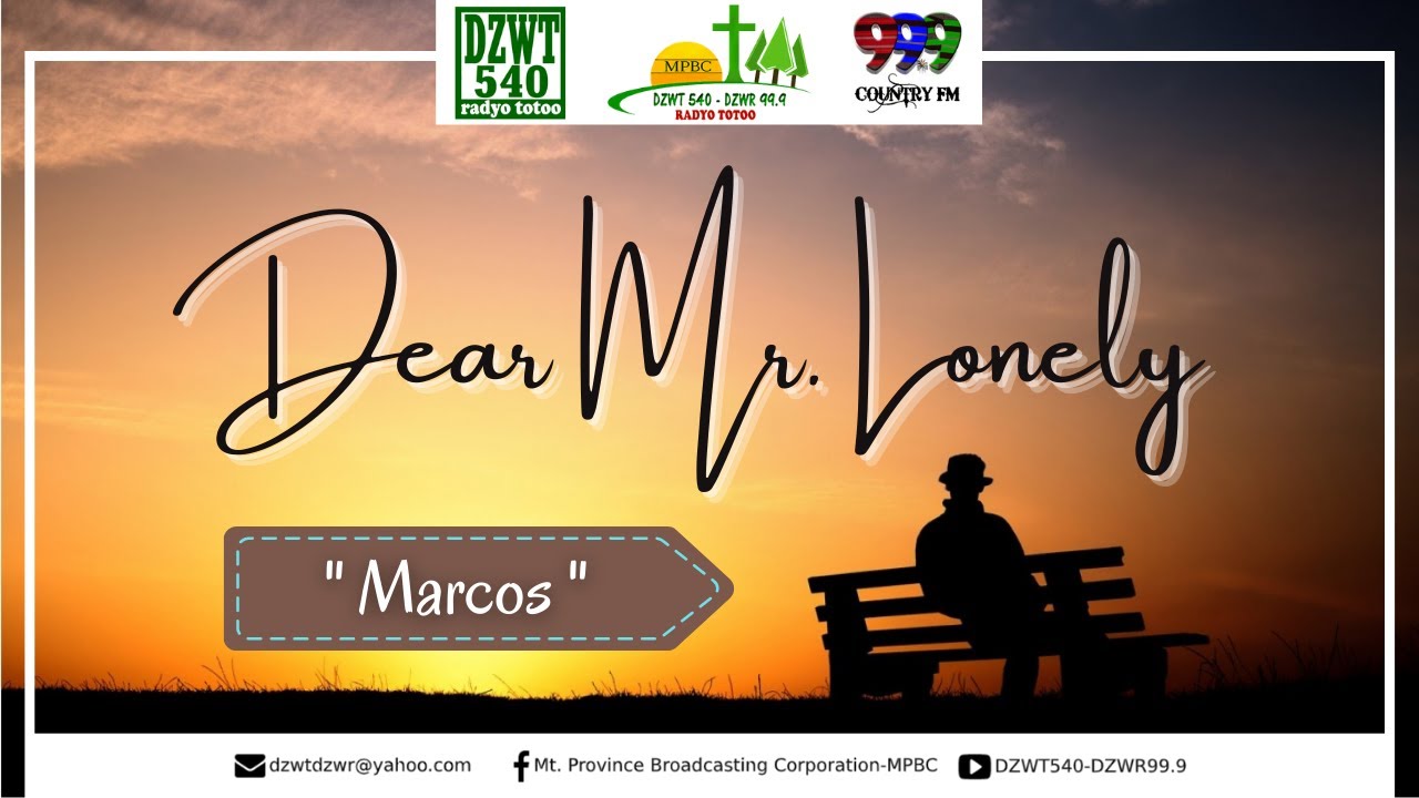 DEAR MR. LONELY | Marcos - Based on a True Story | 12.29.2020