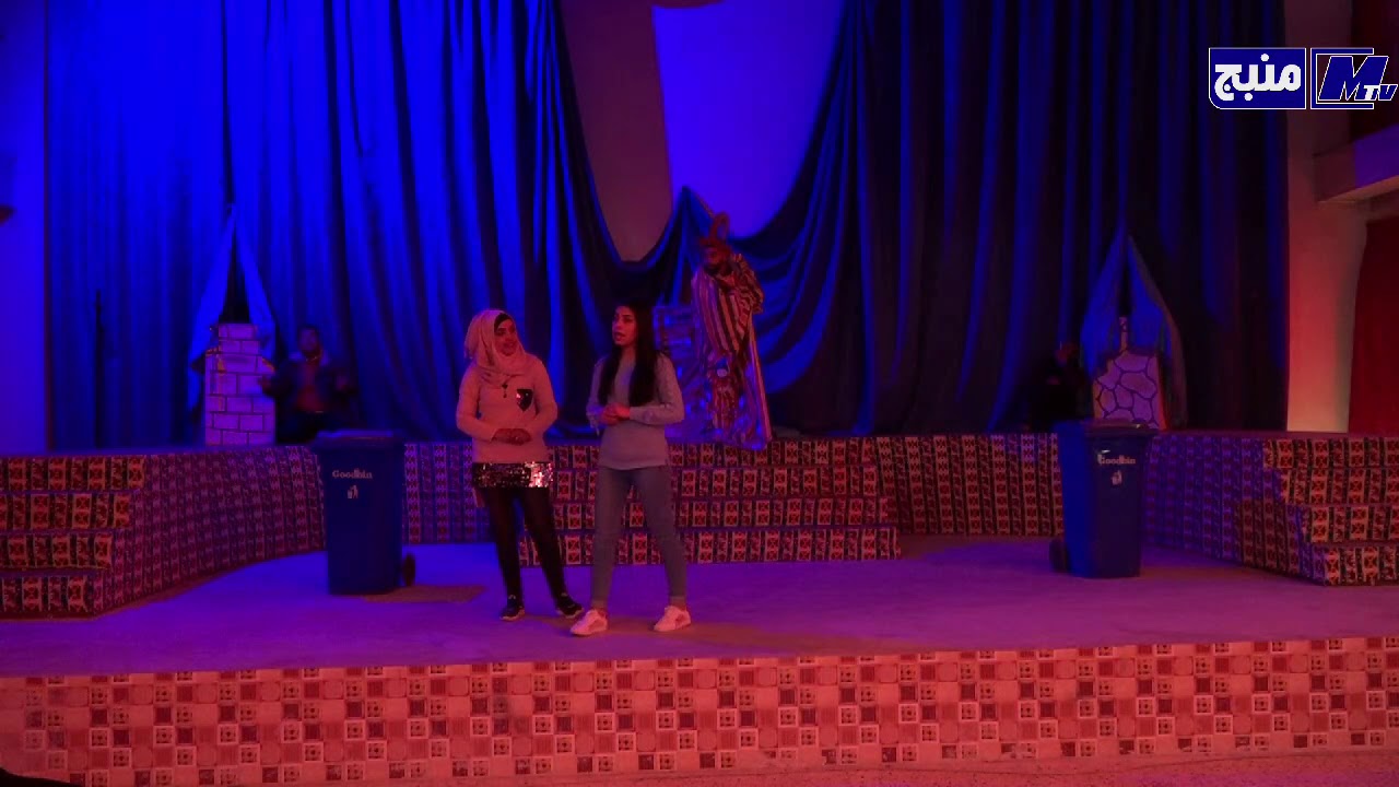 مسرحية بعنوان لا للمخدرات في مديرية المسارح في منبج