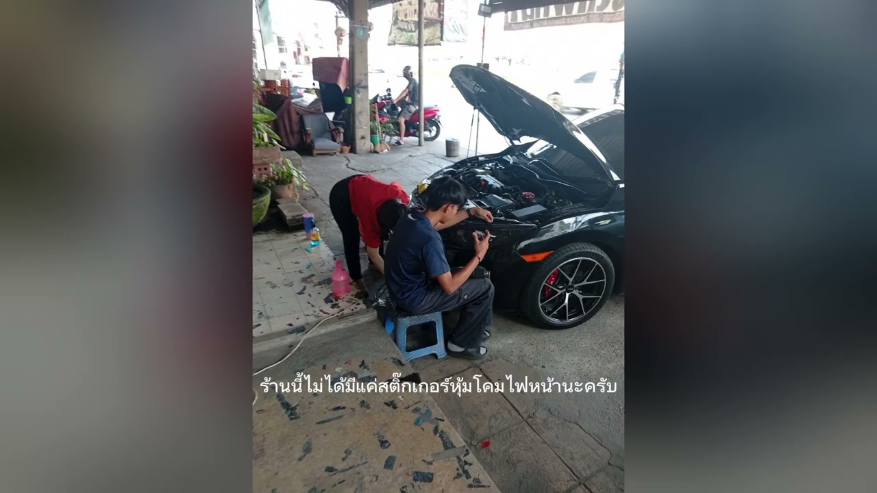 Honda civic สีดำเข้ม
