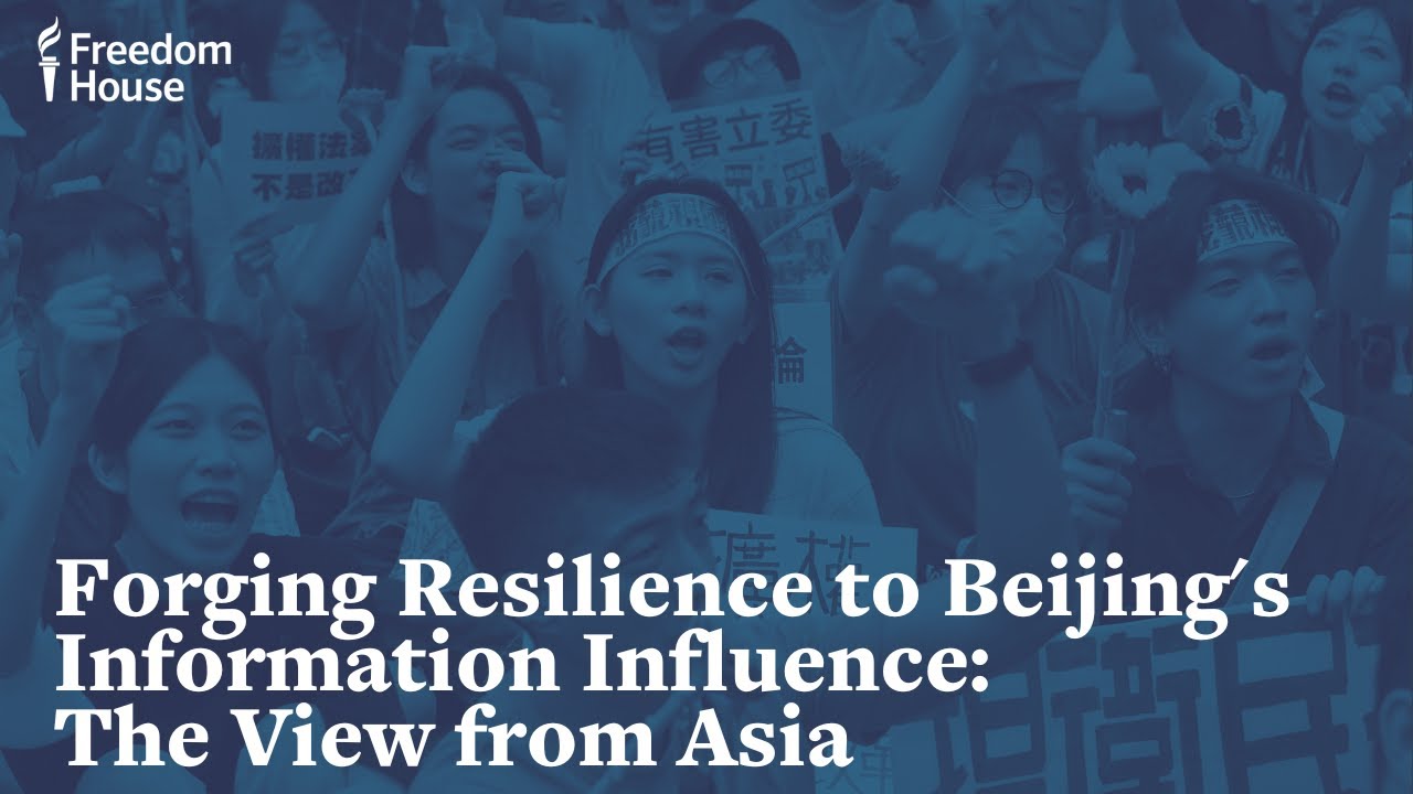 Forging Resilience to Beijing's Information Influence: The View from Asia