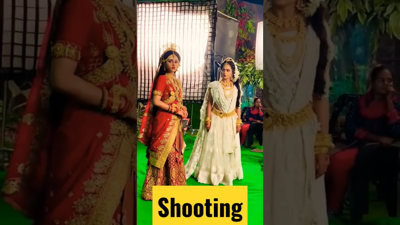 Radha krishna Show BTS Shooting -- #shirts #youtubeshorts  #radhakrishna #dangaltv  #sumellika
