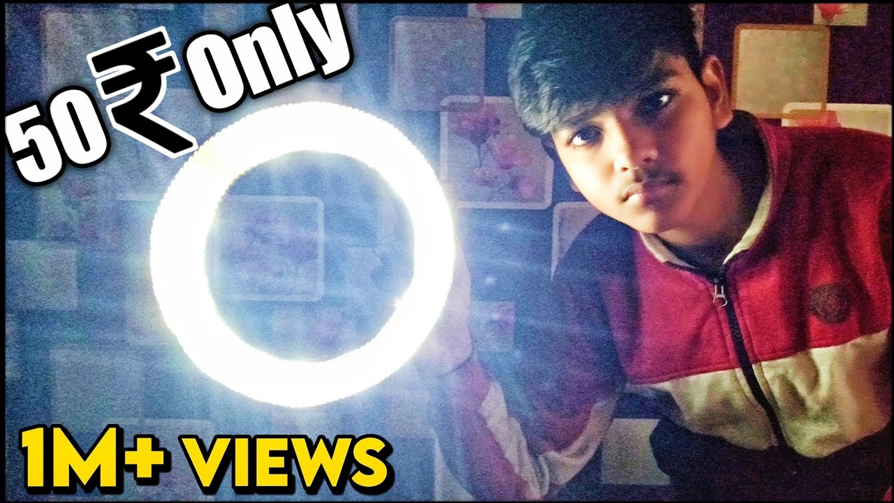 How to make a Ring Light at home | RING LIGHT कैसे बनाए सिर्फ-50Rs for Tik Tok, Instagram & YouTube