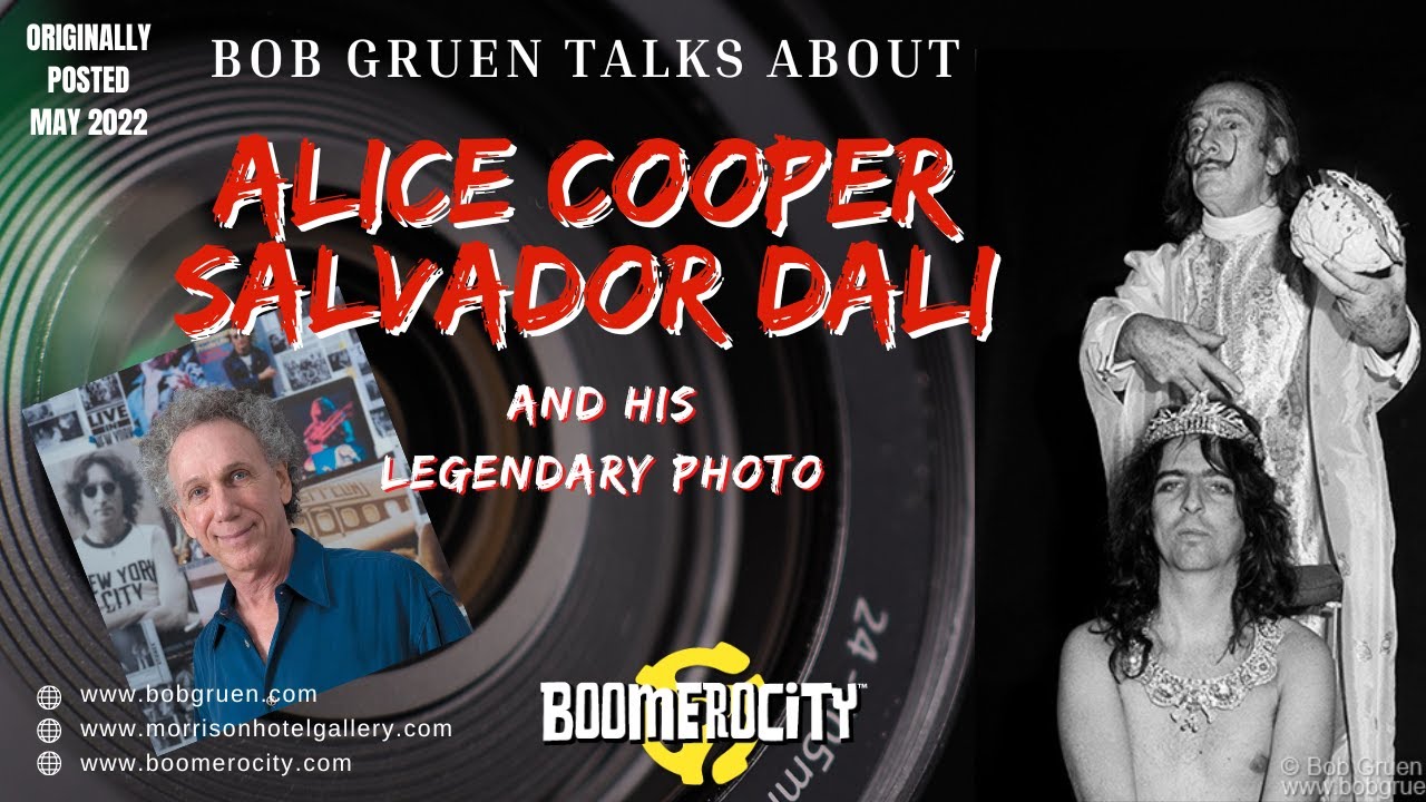 Bob Gruen on His Legendary Photo of Alice Cooper & Salvador Dal&iacute; | Boomerocity