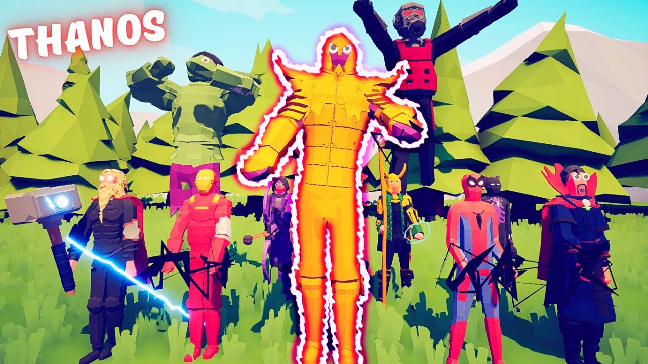 THANOS vs EVERY AVENGER - Totally Accurate Battle Simulator | TABS