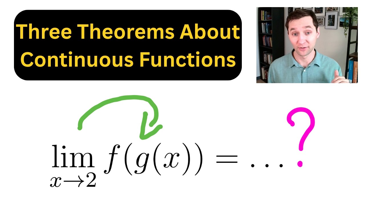 Three Theorems About Continuous Functions
