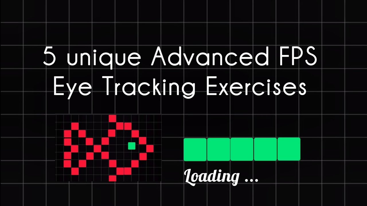 Advanced FPS Eye Tracking exercises | part-2 | unique exercises | Focus | peripheral vision 