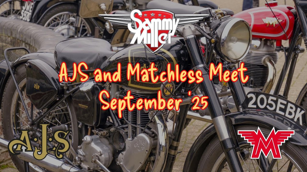 AJS and Matchless Meet at the Sammy Miller Motorcycle Museum, September 2025