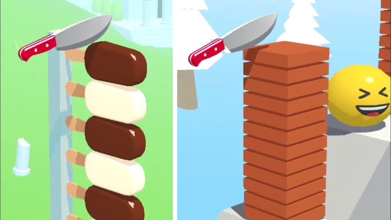Slice It All Game! Satisfying and Relaxing ASMR Slicing Video