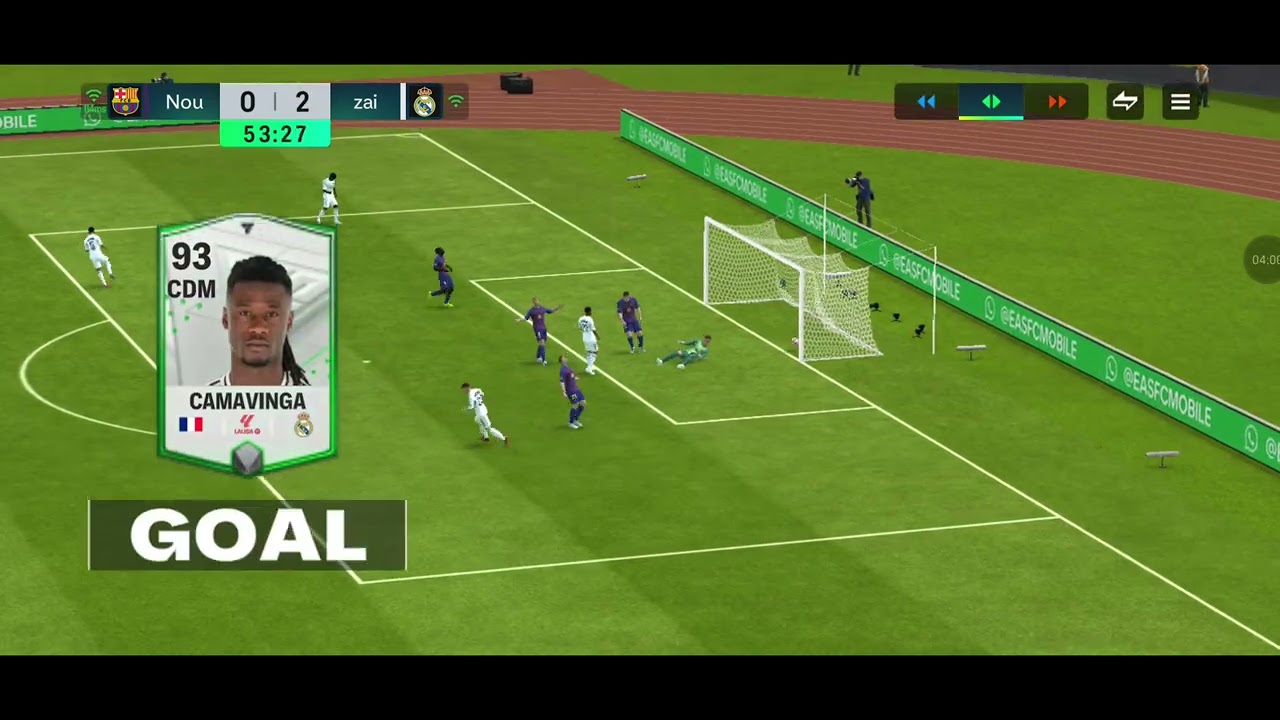 Noureddin ( FC Barcelona ) v/s zaid22lll ( Real Madrid ). EA Sports. FC Mobile 2026. Football online