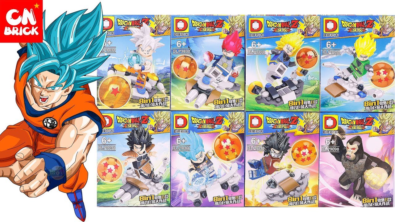 Unoffical LEGO DRAGONBALL Z DLP9098 LEGO SPEED BUILD Unofficial lego lego videos