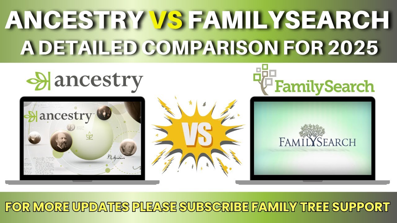FamilySearch и Ancestry: подробное сравнение за 2025 год
