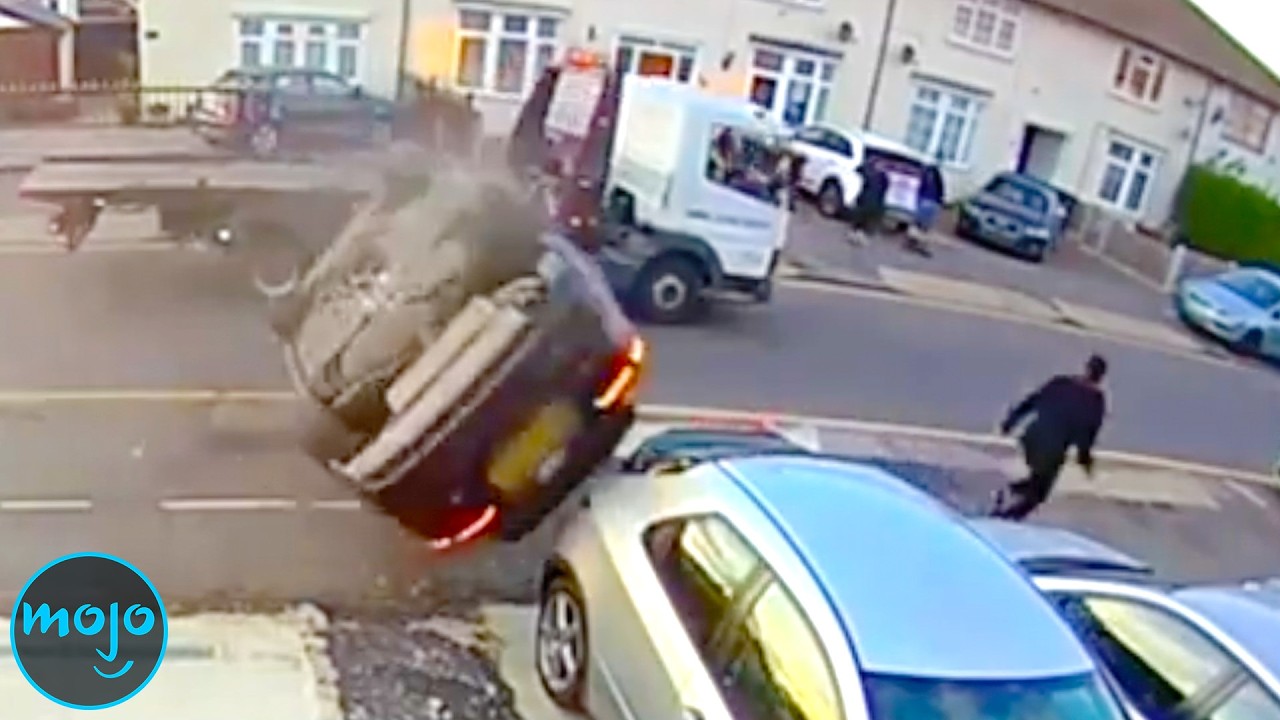 20 Near Death Experiences Caught on Camera