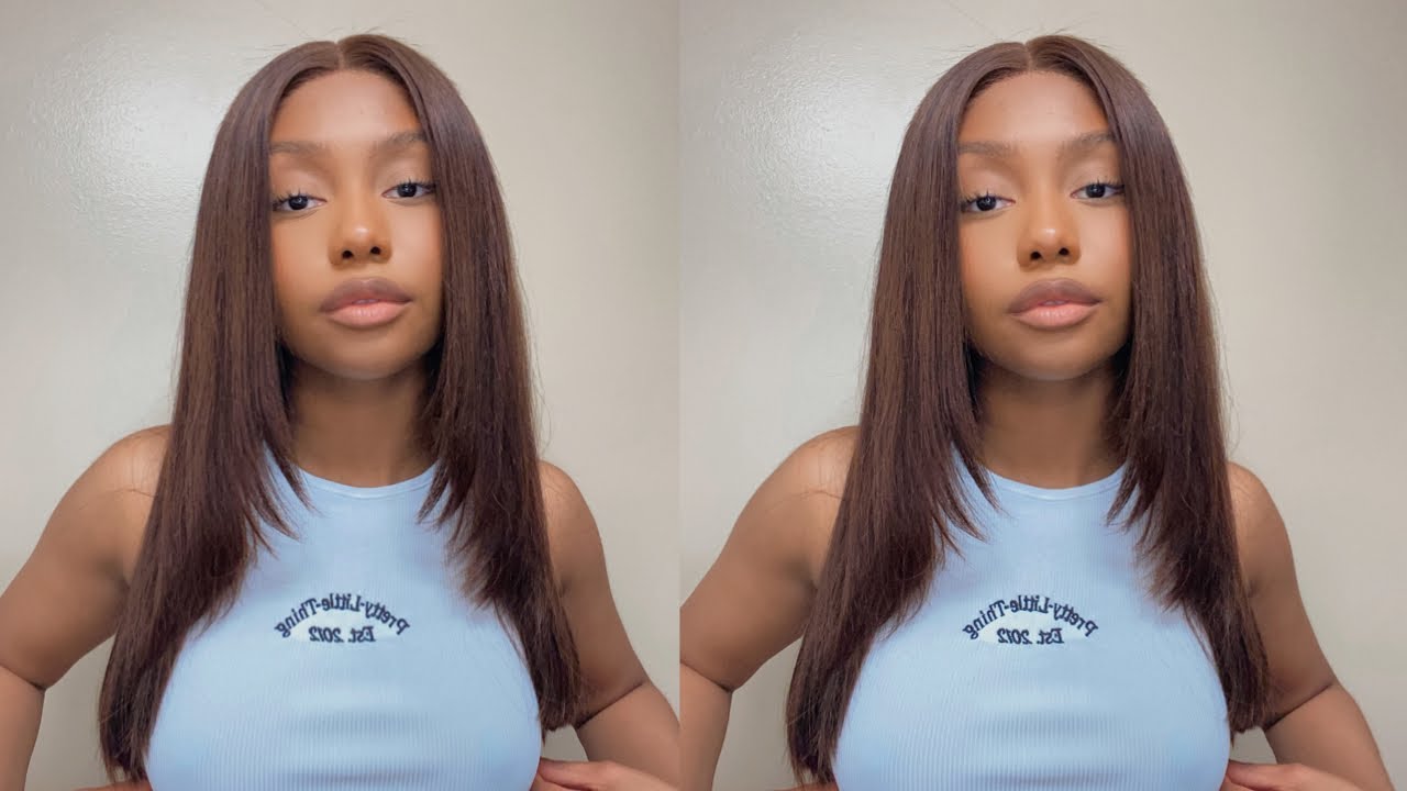 90s INSPIRED LAYERED #4 COLOR WIG | 13X6 WIG INSTALL| ALI PEARL HAIR