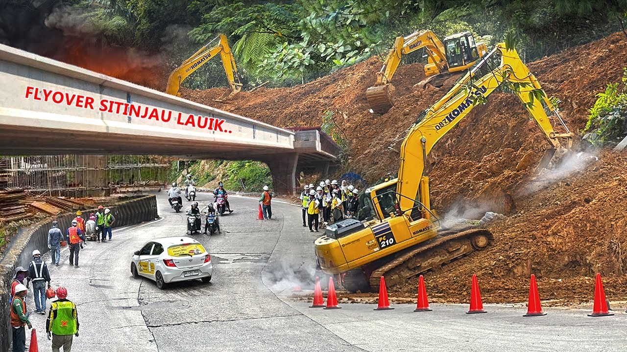 LIVE !!! KONDISI TERKINI PEMBANGUNAN FLYOVER SITINJAU LAUIK, Proyek Terbesar Dengan Nilai Triliunan