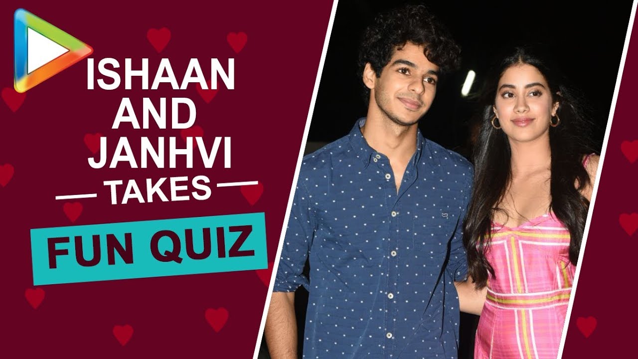 Ishaan Khatter's funny GOOF UP in this Quiz is laugh-riot | Janhvi Kapoor | Dhadak