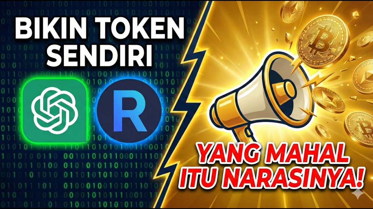 Stop Terkecoh Narasi! Ternyata Bikin Token Crypto Semudah Ini (Buka Kartu)