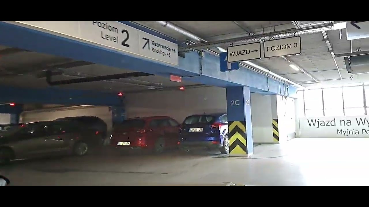 Forum Gdańsk, wjazd na parking 🤪