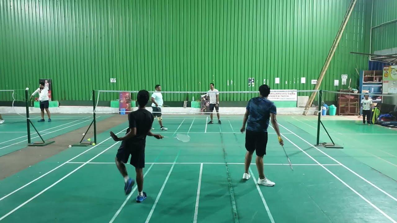 Ashok & Saumya VS Soumya & Santosh |Thirdcourt |Badminton |MensDoubles |ClubBadminton |YonexMavis350