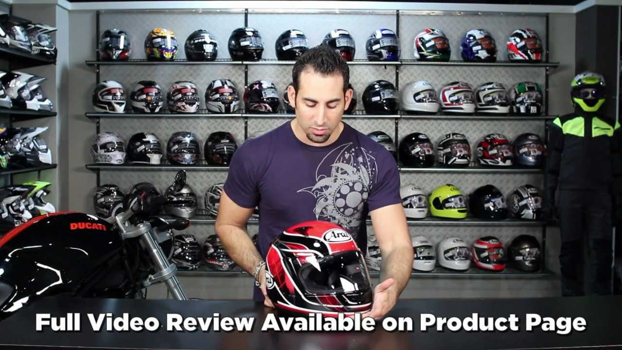 Arai RX-Q Mamola Helmet Review at RevZilla.com