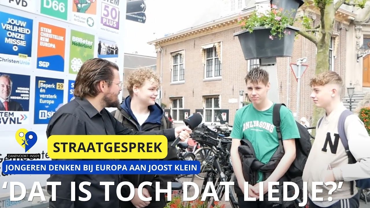 Leven de Europese Verkiezingen een beetje in Zandvoort? | STRAATGESPREK | Zandvoort Inside