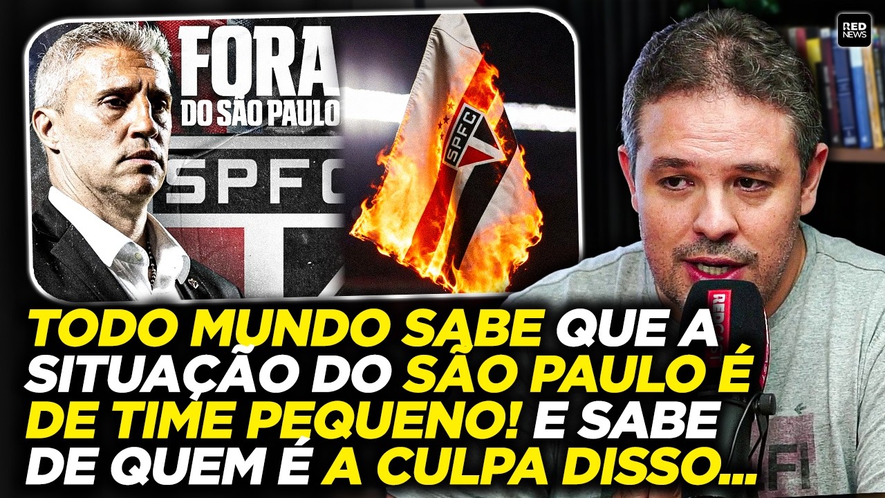 BRUNO PRADO EXPLANA SITUAÇÃO LAMENTÁVEL QUE ESTÁ O SÃO PAULO...