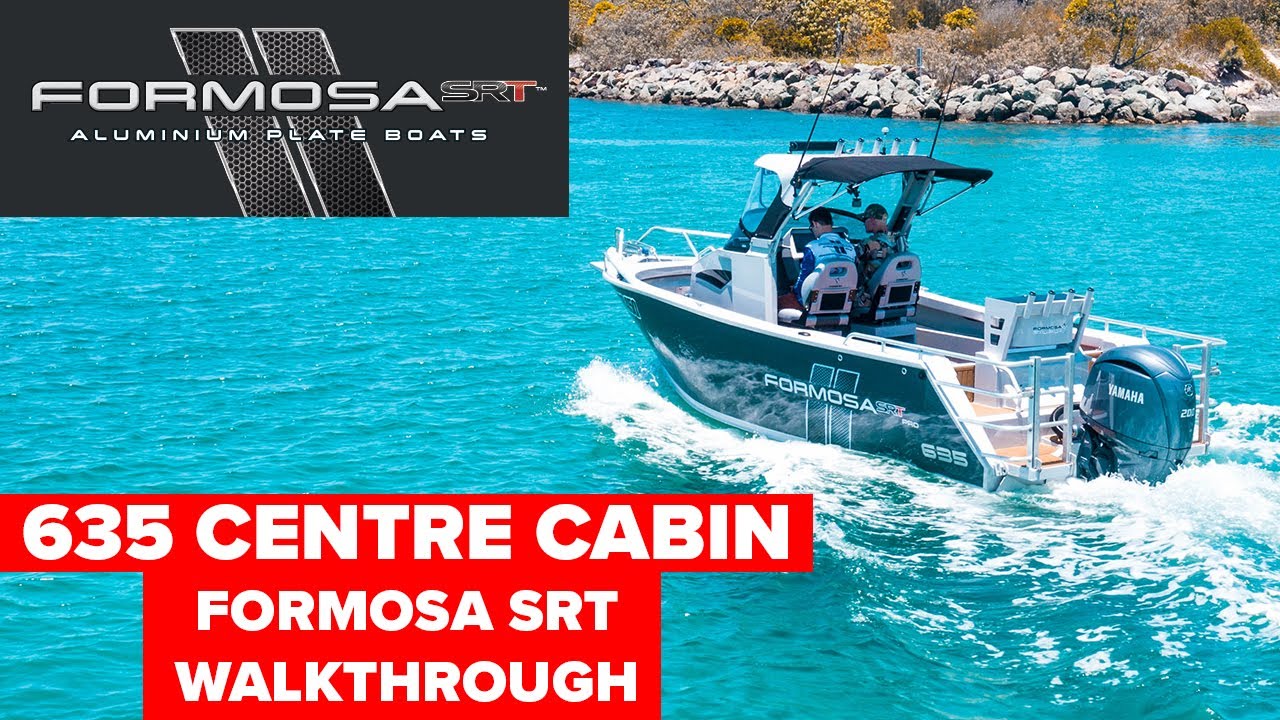Formosa SRT 635 Centre Cabin | Обзор | Yamaha F200XC | Настройка для клиента