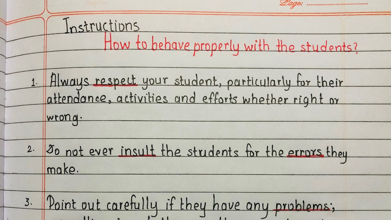 Before Teaching Students, Watch This! | 7 Important Rules 