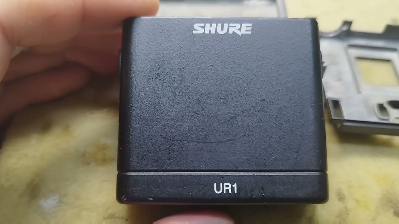 Shure UR1, DiSPLAY problem