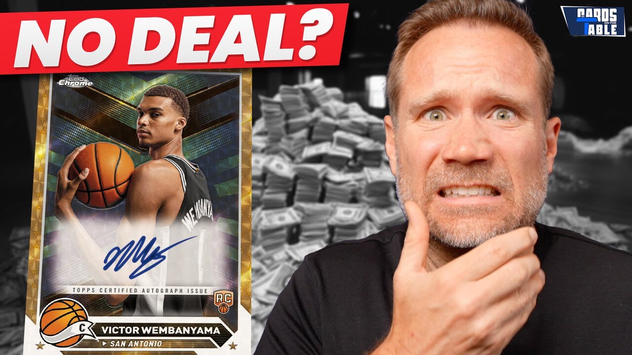 Предложение в размере 1 миллиона долларов США НЕ ПРИНЯТО за карту Wembanyama 1/1?