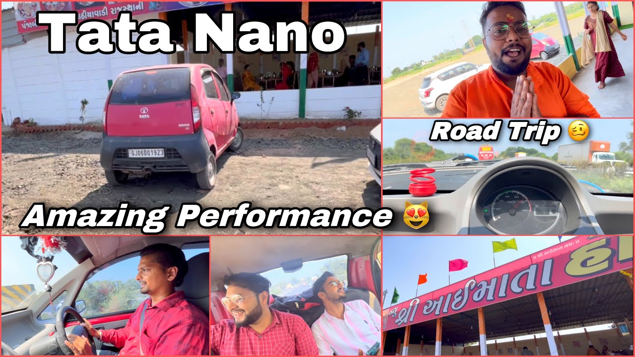 Apni TATA NANO ka Highway Par Jabardast Performance First Road Trip With Our TATA NANO 😍