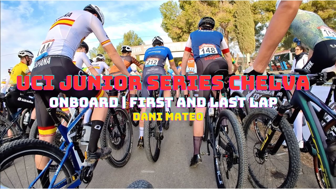 UCI JUNIOR SERIES CHELVA XCO | ONBOARD | START & LAST LAP