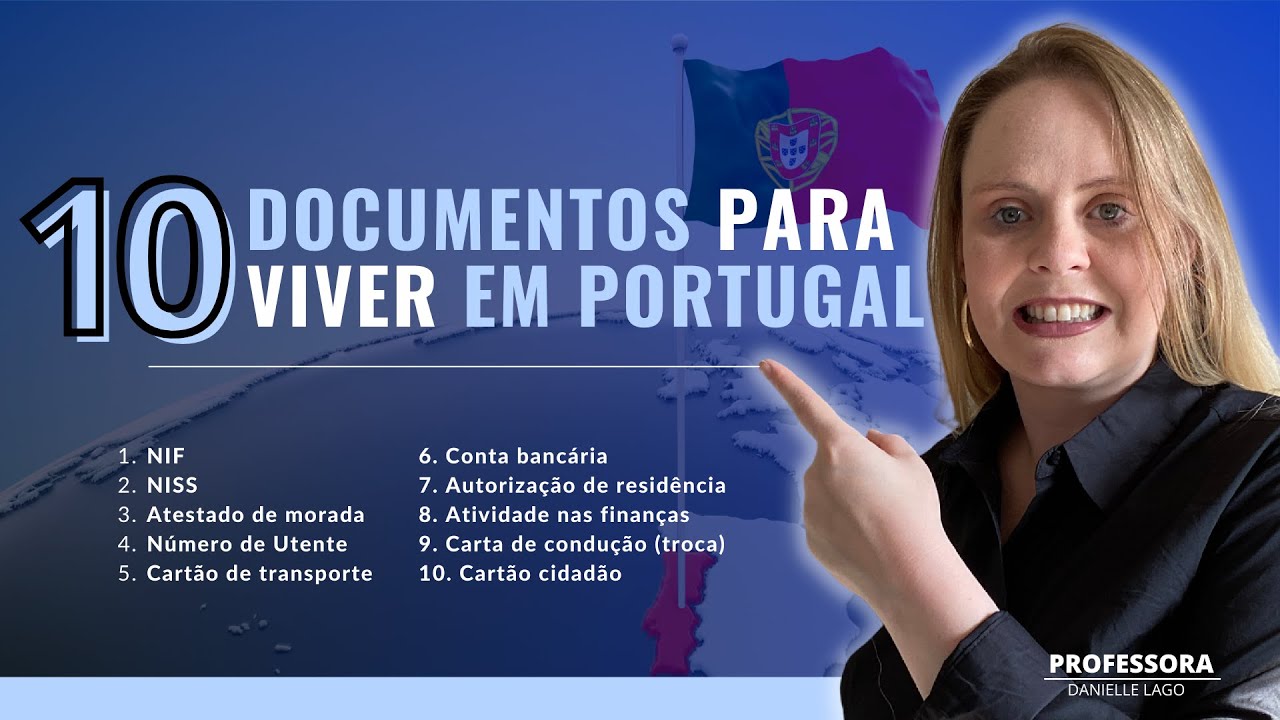 10 documentos essenciais para quem está mudando para Portugal 🇵🇹