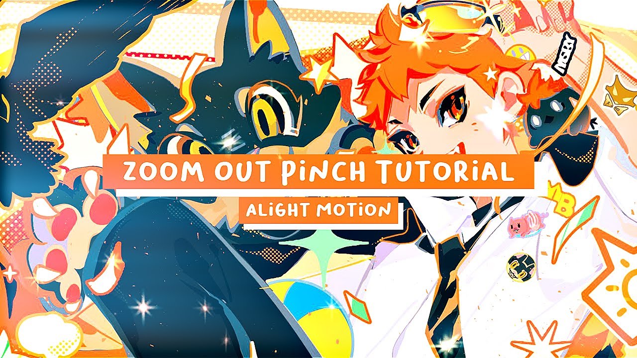 Zoom Out Pinch Tutorial || Alight Motion