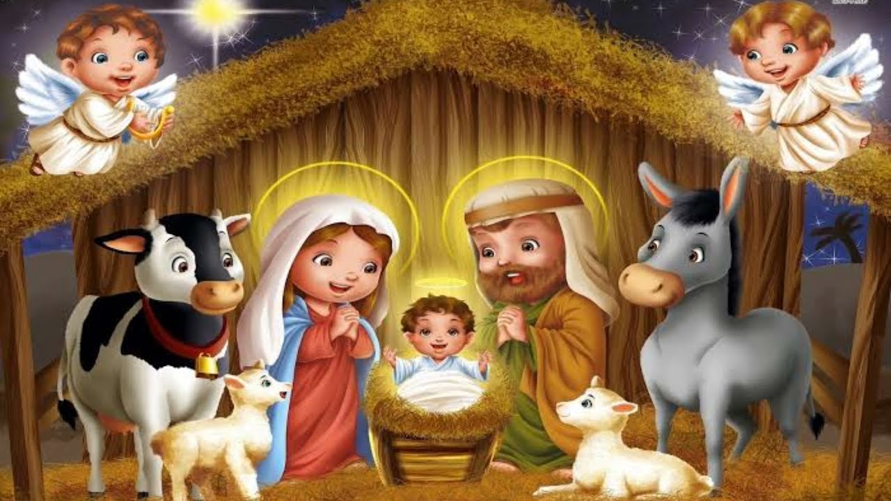 baby jesus christ ,mary and Joseph drawing / drawing on Christmas /how to draw jeasus birth drawing