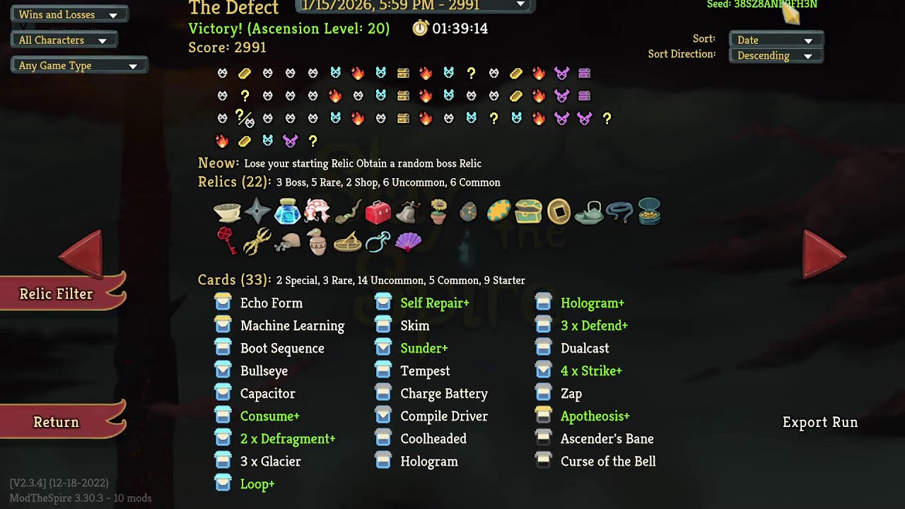 44 Days - A20H Slay the Spire