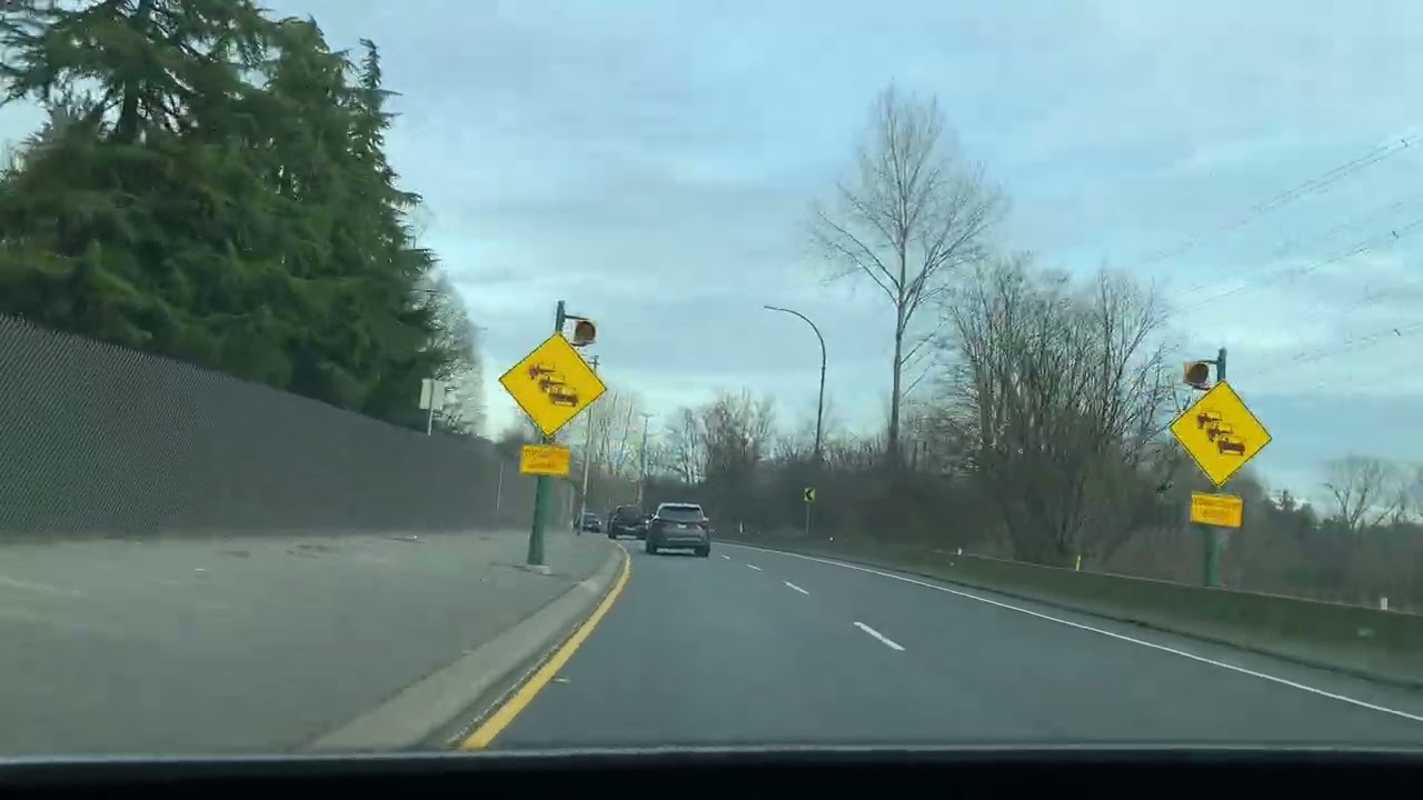 View from North Burnaby to Coquitlam British Colombia Canada.December,2025.