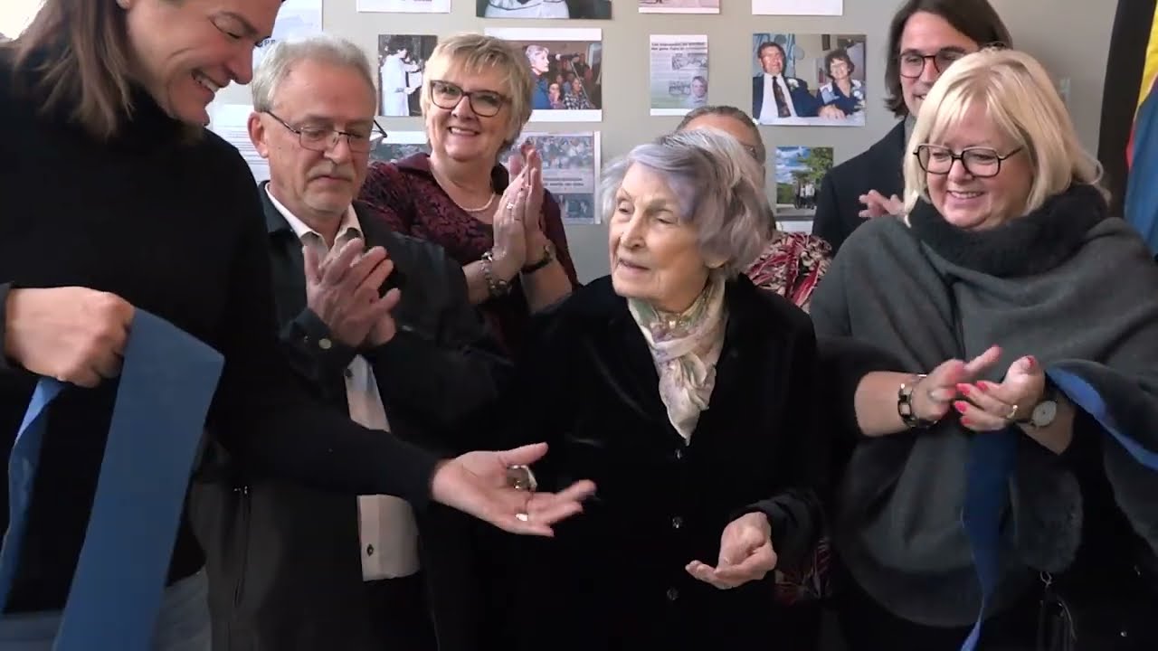 Inauguration de la bibliothèque Rita-Léonard-Lafond