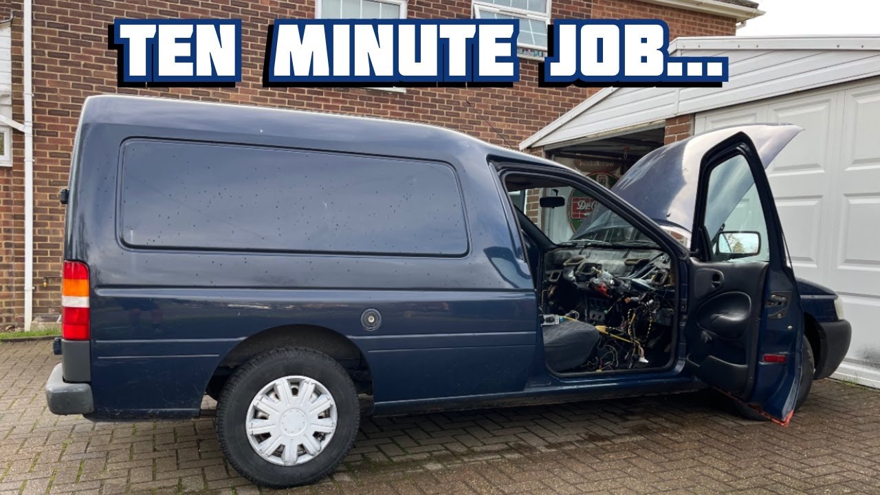 I FIX THE ‘ONE’ FAULT WITH MY MK6 ESCORT VAN