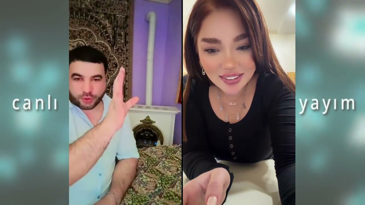 Cəlilabadlı fenomen Əlikram tiktokda yenə &uuml;z&uuml;m&uuml;z&uuml; g&uuml;ld&uuml;rd&uuml;! Canlı yayımda nələr oldu?