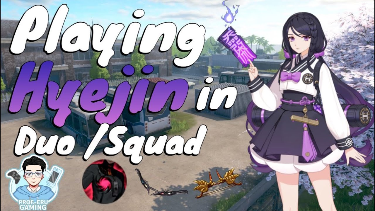 Playing Hyejin in Duo and Squad | Eternal Return | Prof Eru Gaming