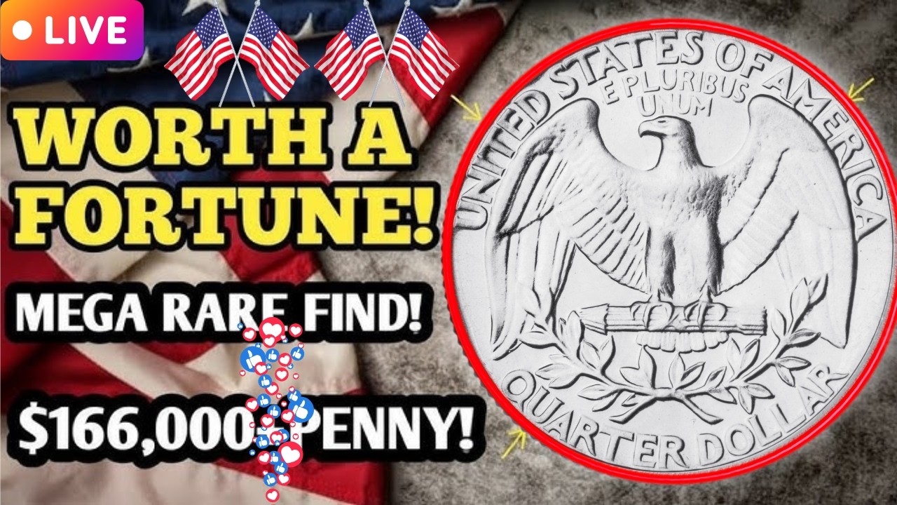 Don’t Spend These Quarters Rare Washington Quarter Dollars Coins That Could Make You RichBig money!!