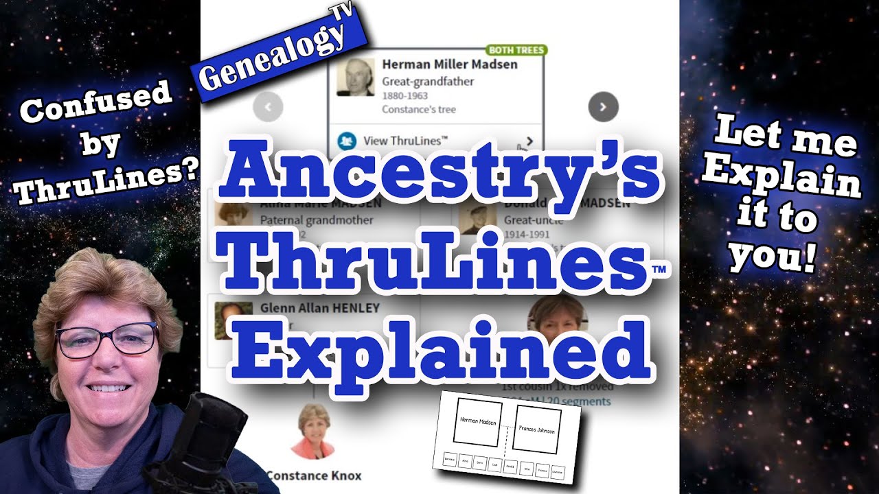 Ancestry.com: Объяснение ThruLines (2020)