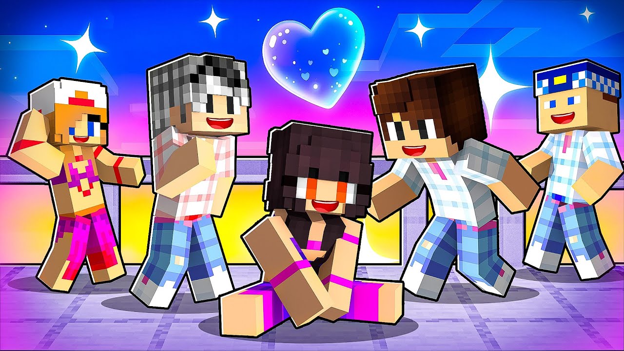 Okulun K-POP DANSÇILARI OLDUK - Minecraft
